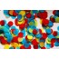 VAKIND - 1 Inch 2.5cm Multicolor Romance Round Paper Confetti Party Wedding Birthday Party Decorative Supplies