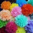 VAKIND - 45 Pcs Mixed Flower Wedding Decoration Tissue Paper Party Supplies White