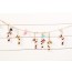 WISHMADE - 6 X Color Christmas Candy Cane Ornaments Party Xmas Tree Hanging Decoration