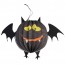 VAKIND - 3 Pcs Set Halloween Pumpkin Ghost Bat Spider Witch Paper Lanterns Decorated