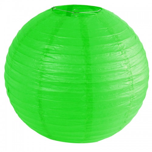 VAKIND - 50cm 20 Inch Round Chinese Paper Lantern For Birthday Wedding Party Decoration Gift Craft Green