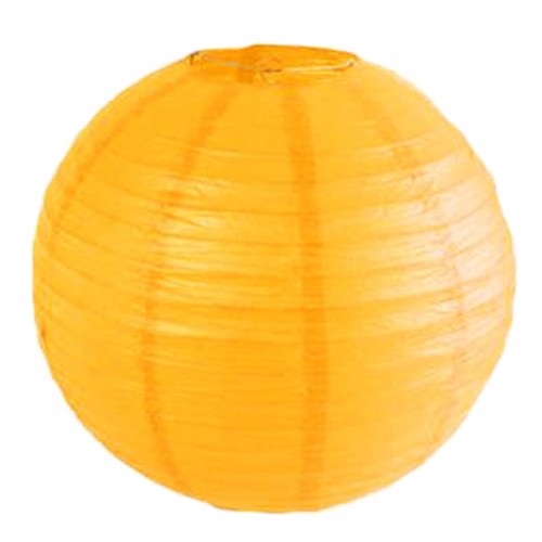 VAKIND - 50cm 20 Inch Round Chinese Paper Lantern For Birthday Wedding Party Decoration Gift Craft Orange
