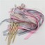 VAKIND - 20 Pcs Lot Twirling Streamers Wedding Favor Ribbon Fairy Sticks Wands With