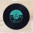 JANECRAFTS - 1 Pc Retro Cd Coasters Album Vinyl Cup Mat Record Tableware Bar Drinks Mats