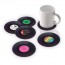 JANECRAFTS - 1 Pc Retro Cd Coasters Album Vinyl Cup Mat Record Tableware Bar Drinks Mats