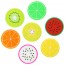 CRYSTAL - Silicone Fruits Coffee Tea Cup Cushion Holder Coasters Drink Placemat Mat Pad C