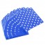 AURELIA - 20 Pcs Dark Blue Polka Dot Paper Napkins Tableware Serviettes Dinner Napery Party