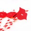 DODO - Red Color Paper Red Lips Stickers For Food Drink Picks Or Straws 200 Pcs Lot