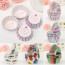 DODO - 100 Pcs Paper Cake Cup Liners Baking Cupcake Cases Wrapper Muffin Dessert Party Foot