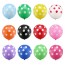 OURLOVE - 12 Pcs Latex Polka Dot Balloon For Party Wedding Birthday Decoration Pink