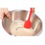 JANECRAFTS - 1 Pcs Silicone Baking Tool Cake Butter Spatula Mixing Batter Scraper Color Random