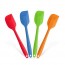 JANECRAFTS - 1 Pcs Silicone Baking Tool Cake Butter Spatula Mixing Batter Scraper Color Random