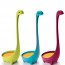 LX - 1 X Long Handle Nessie Soup Ladle Vertical Plastic Spoon Loch Ness Monster Spoons Blue