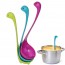 LX - 1 X Long Handle Nessie Soup Ladle Vertical Plastic Spoon Loch Ness Monster Spoons Blue