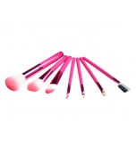 OURLOVE - Daily Party Brushes Make Up 7 Set Brush Leather Brush Cup Case Makeup Set Cosmetic