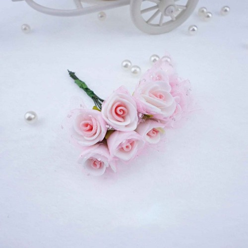 ENDLESS LOVE - Real Touch Mini 2cm Eva Foam Artificial Flowers For Wedding Decoration