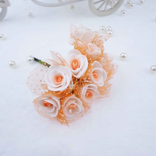 ENDLESS LOVE - Real Touch Mini 2cm Eva Foam Artificial Flowers For Wedding Decoration