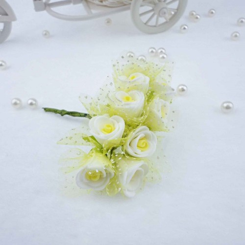 ENDLESS LOVE - Real Touch Mini 2cm Eva Foam Artificial Flowers For Wedding Decoration