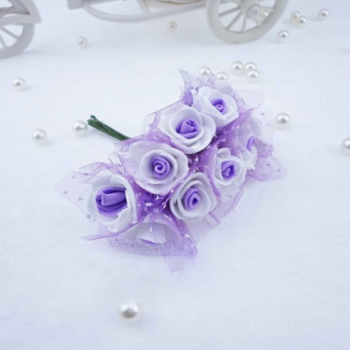 ENDLESS LOVE - Real Touch Mini 2cm Eva Foam Artificial Flowers For Wedding Decoration