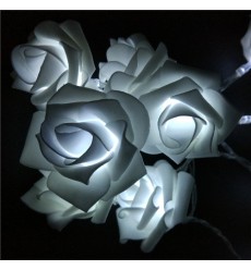 YIYANG - 20LED Rose LED String Lights Battery Wedding Birthday Decoration Lightings Rose