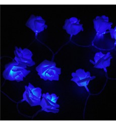 YIYANG - 20LED Rose LED String Lights Battery Wedding Birthday Decoration Lightings Rose