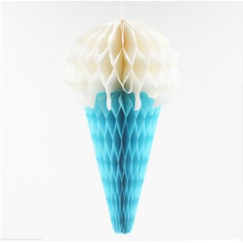 LASTING SURPRISE - Ice Cream Honeycomb Paper Craft Lantern Ball Married Marriage Easter Wedding Decoration