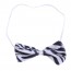 OEM - Animal Zebra Tail Ear Headband Bow Tie 3 Pcs Party Bunny Leopard