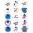 OEM - graduation cupcake topper 2 inch graduation