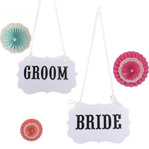 OEM - Garland Banner Wedding Party Decoration White 1