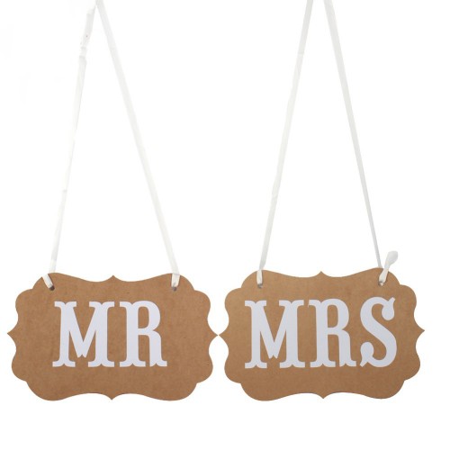 OEM - Garland Banner Wedding Party Decoration Khaki 2