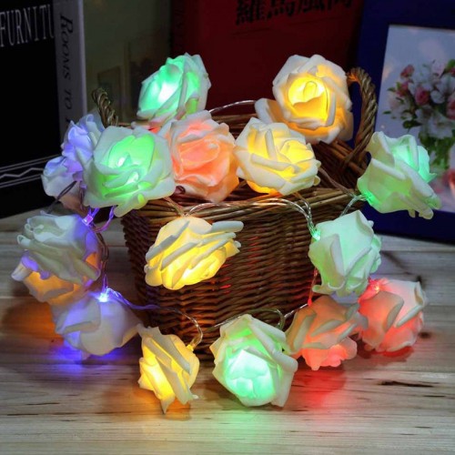 DODO - Led Rose Flower Garden Party Lights Colors