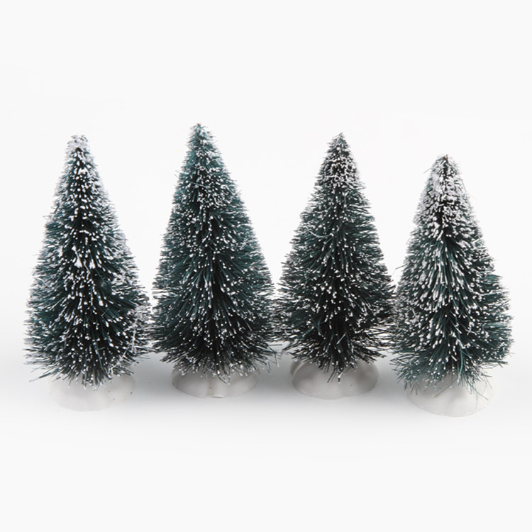 plastic xmas trees